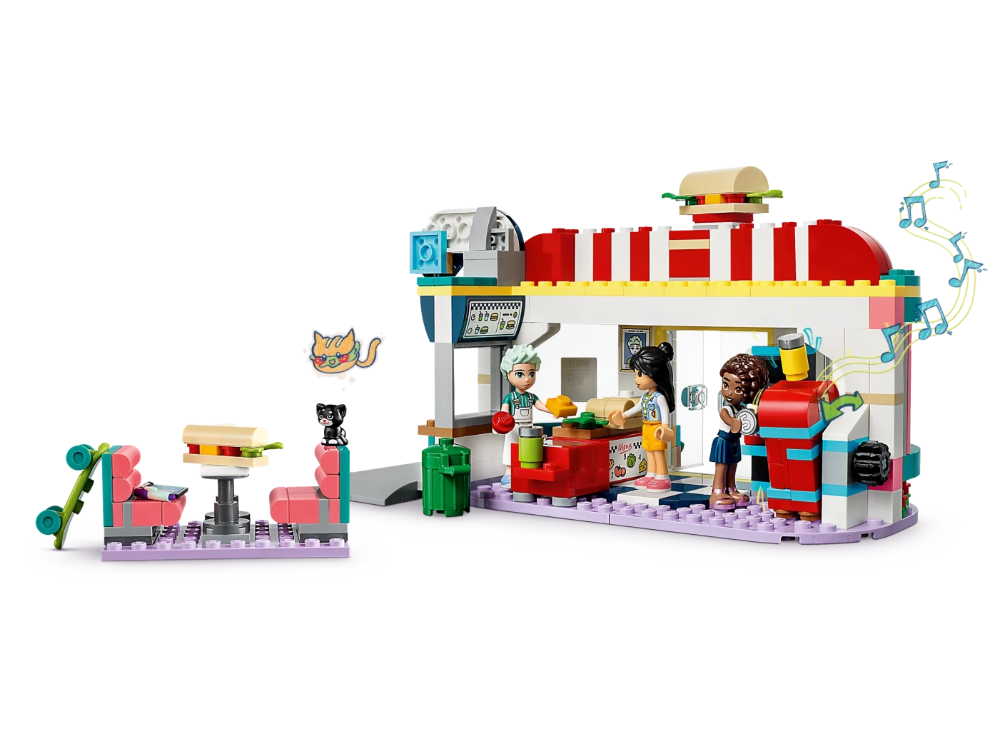 Heartlake restaurant in de stad