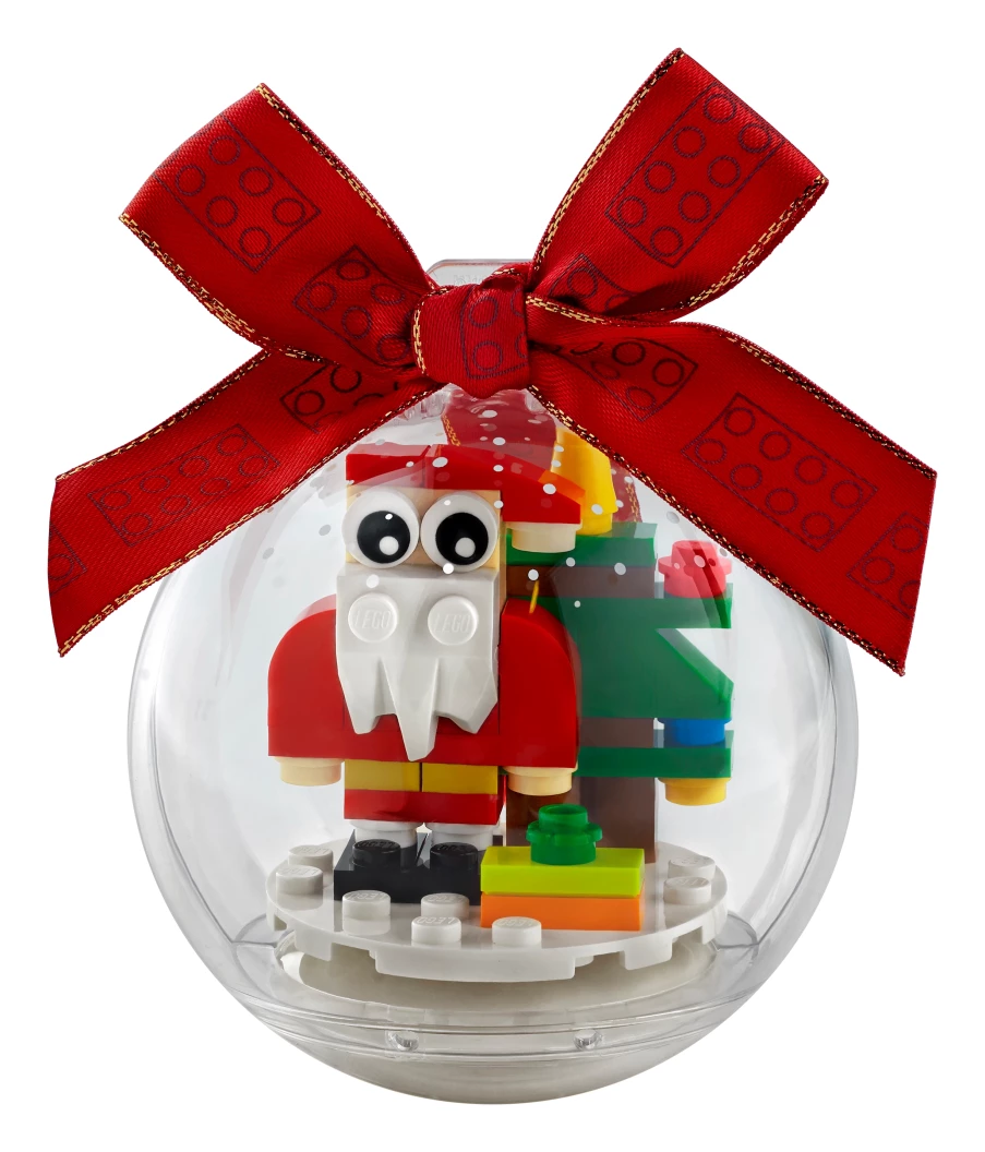 Kerstversiering met kerstman