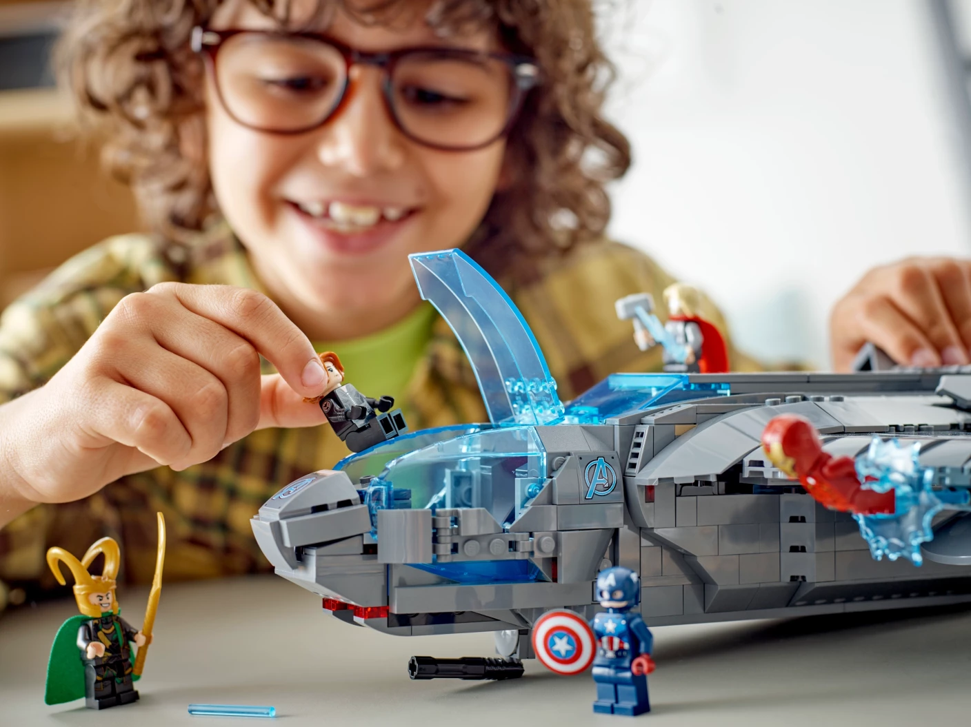 De Avengers Quinjet