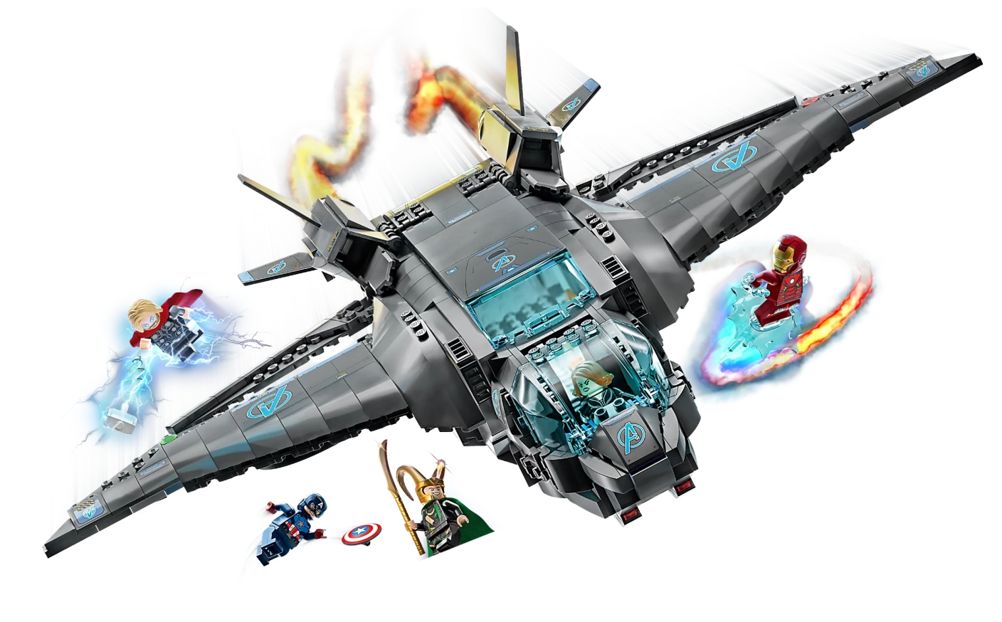 De Avengers Quinjet