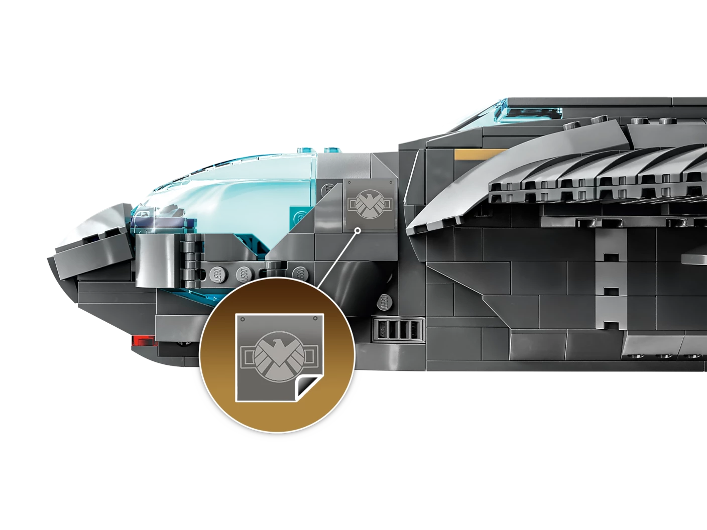 De Avengers Quinjet