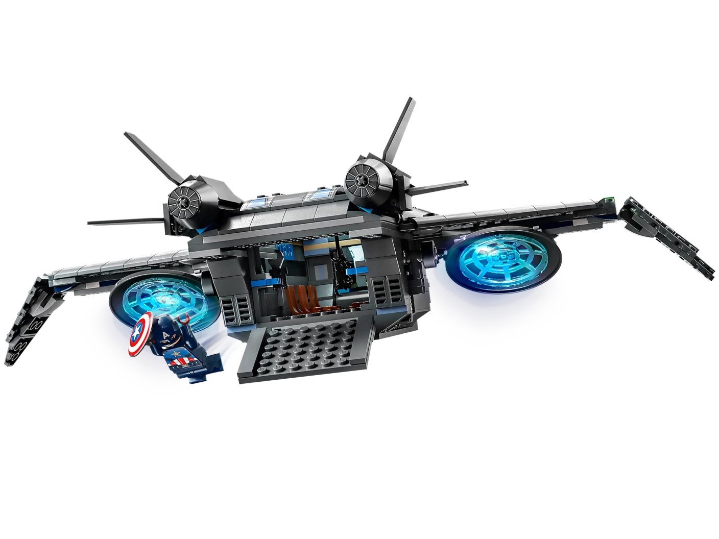 De Avengers Quinjet