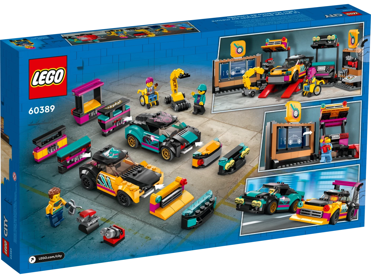 Garage voor aanpasbare auto's