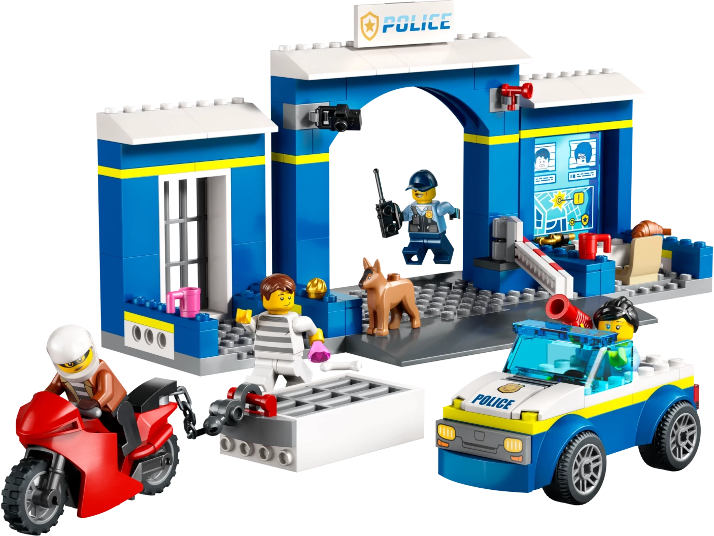Achtervolging politiebureau