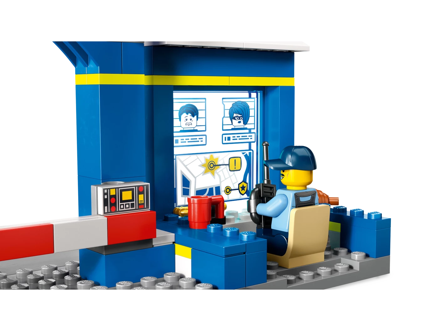 Achtervolging politiebureau