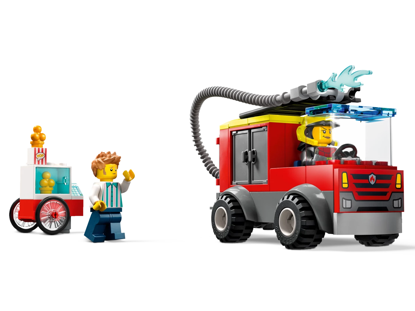 De Brandweerkazerne en de Brandweerwagen
