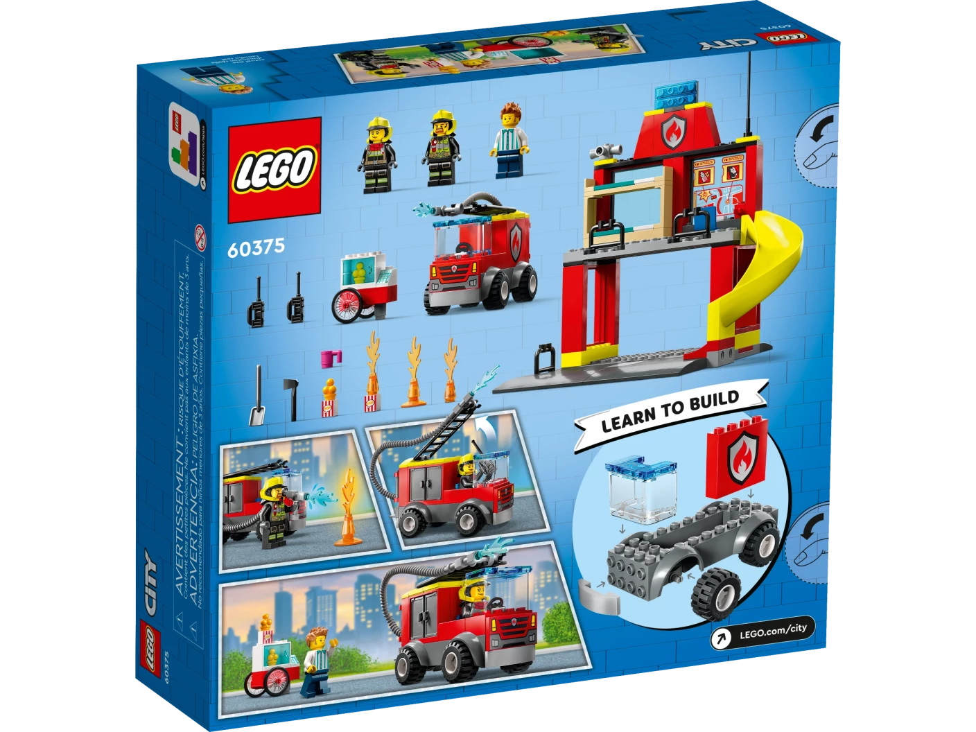 De Brandweerkazerne en de Brandweerwagen