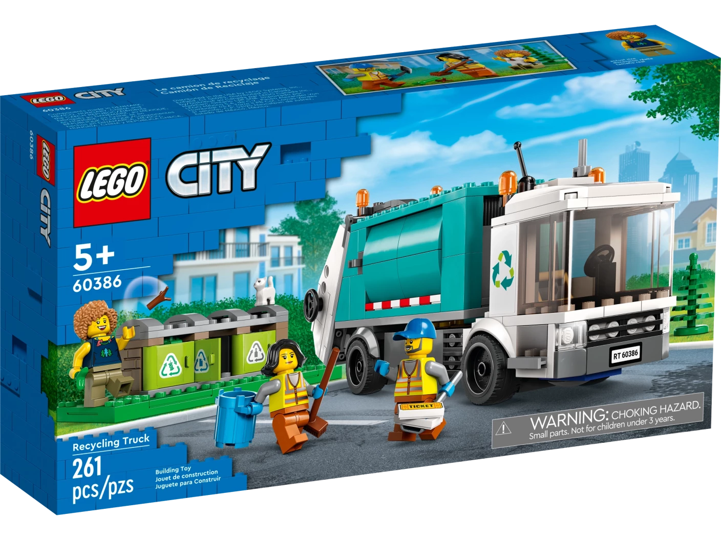 Recycle vrachtwagen