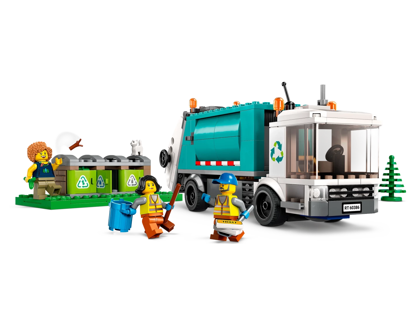 Recycle vrachtwagen