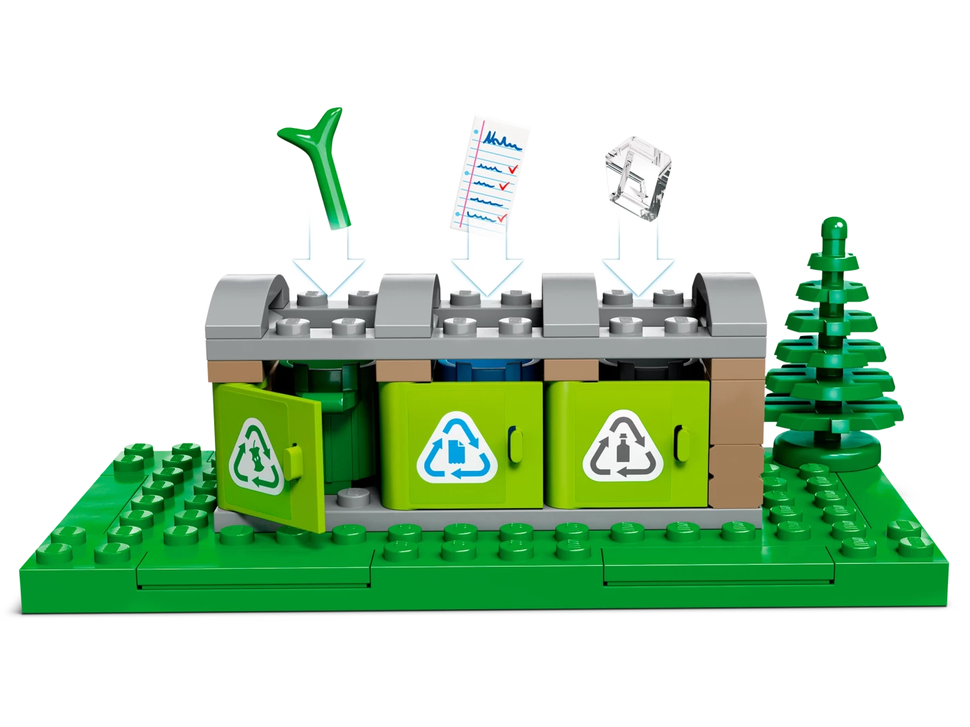 Recycle vrachtwagen