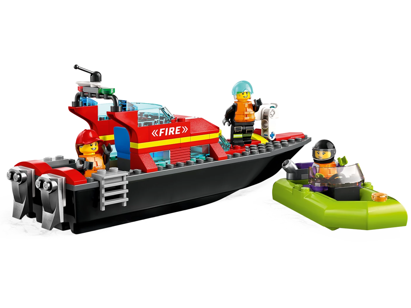 Reddingsboot Brand