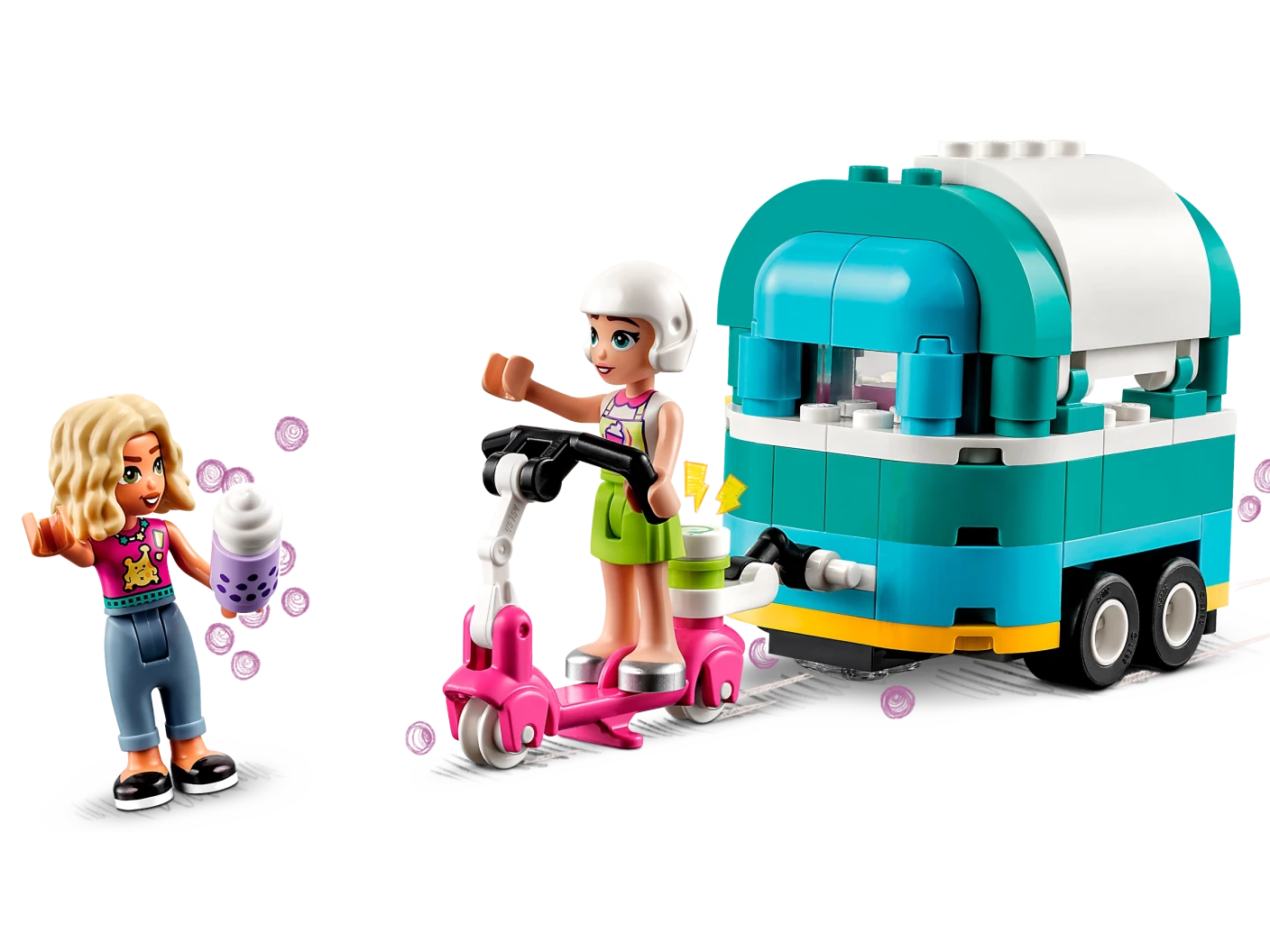 Mobiele bubbelthee stand