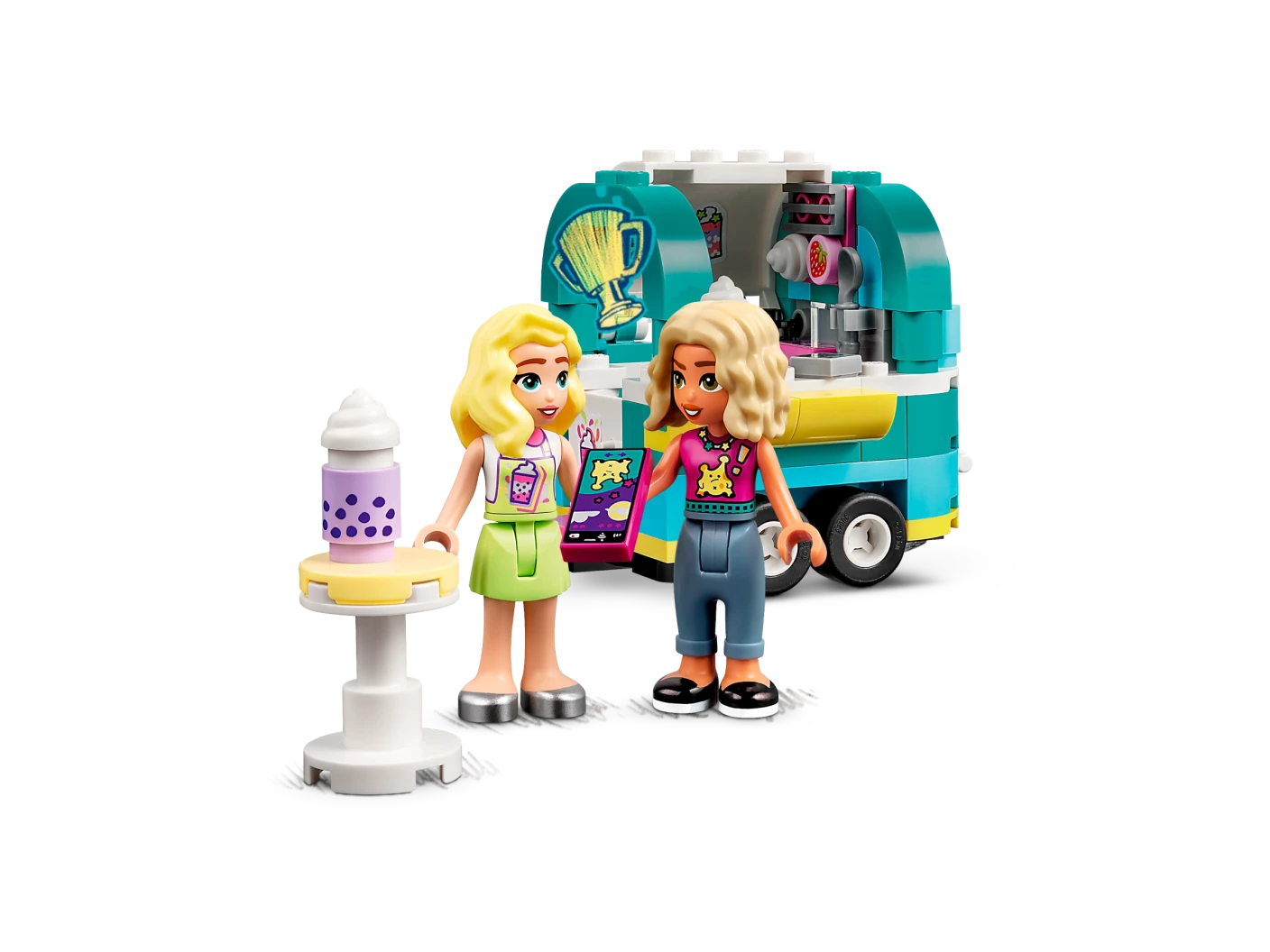 Mobiele bubbelthee stand