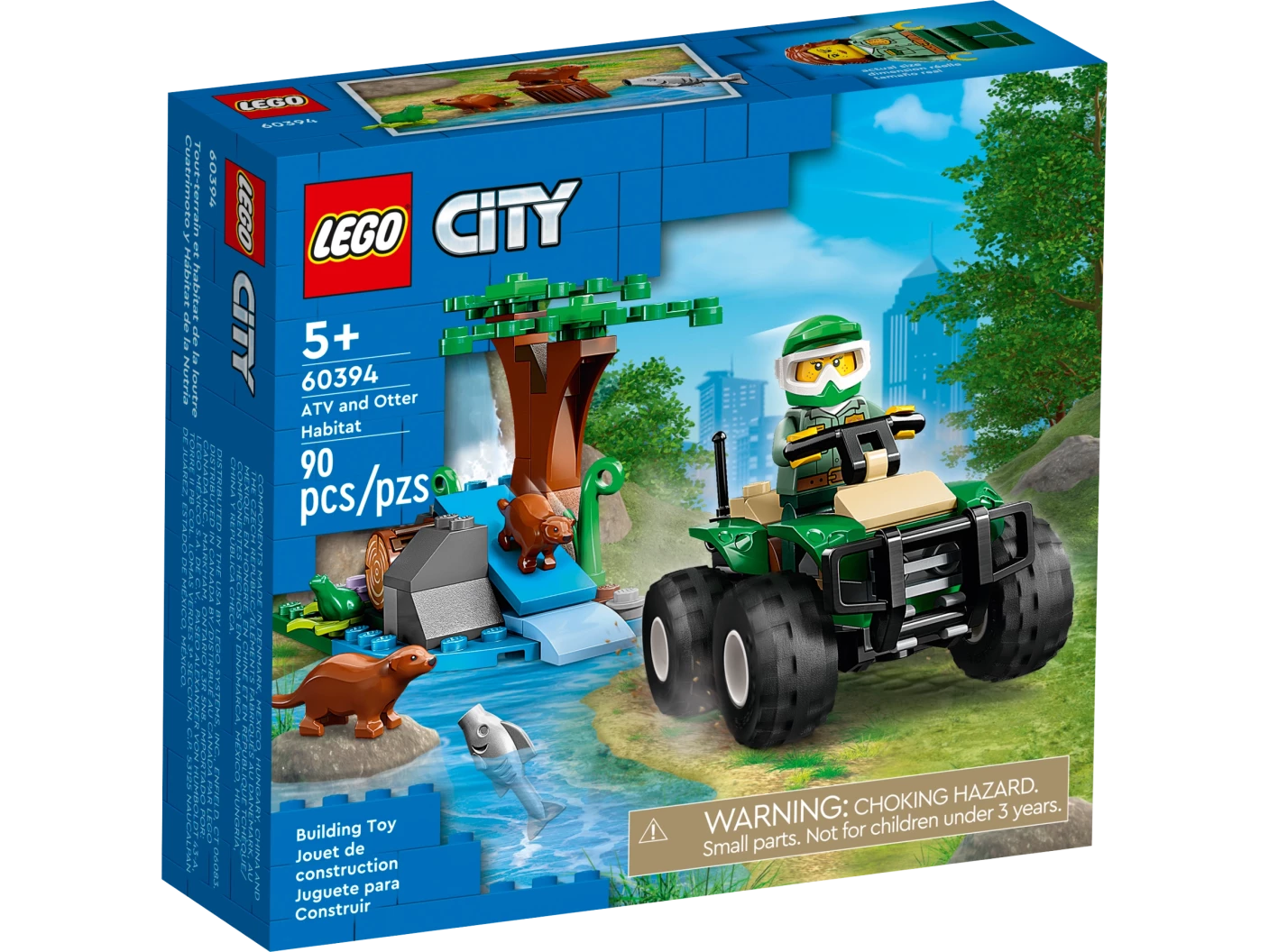 Terreinwagen en otterhabitat