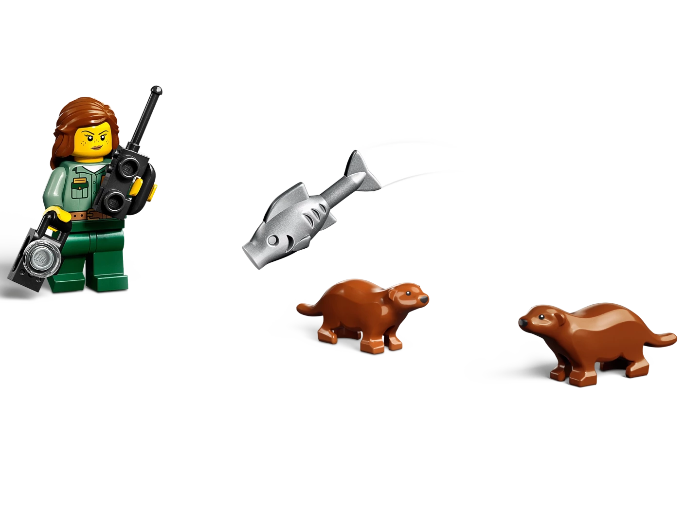 Terreinwagen en otterhabitat