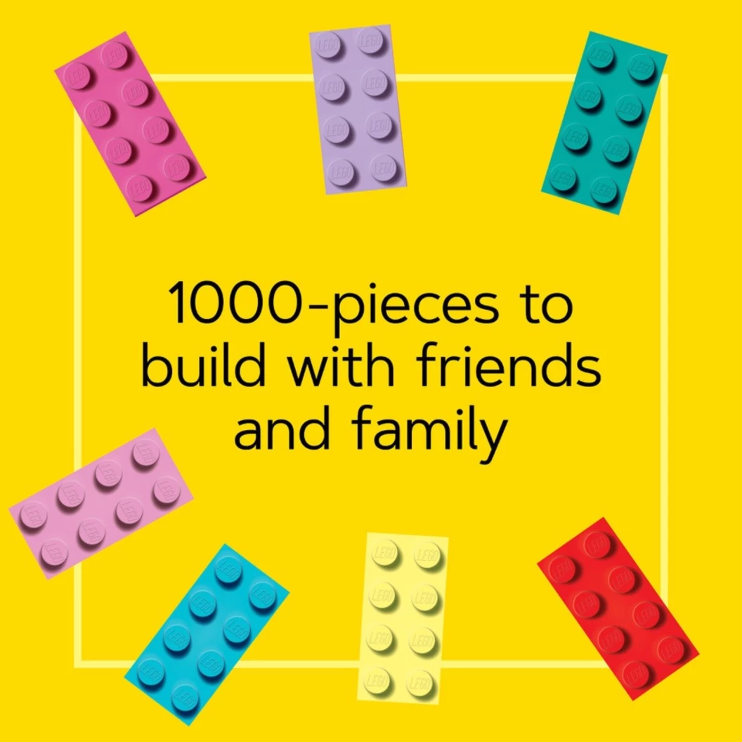 Minifiguurregenboogpuzzel 1000 stukjes