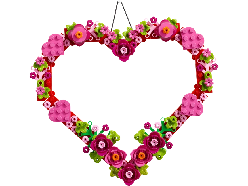 Hartvormige versiering