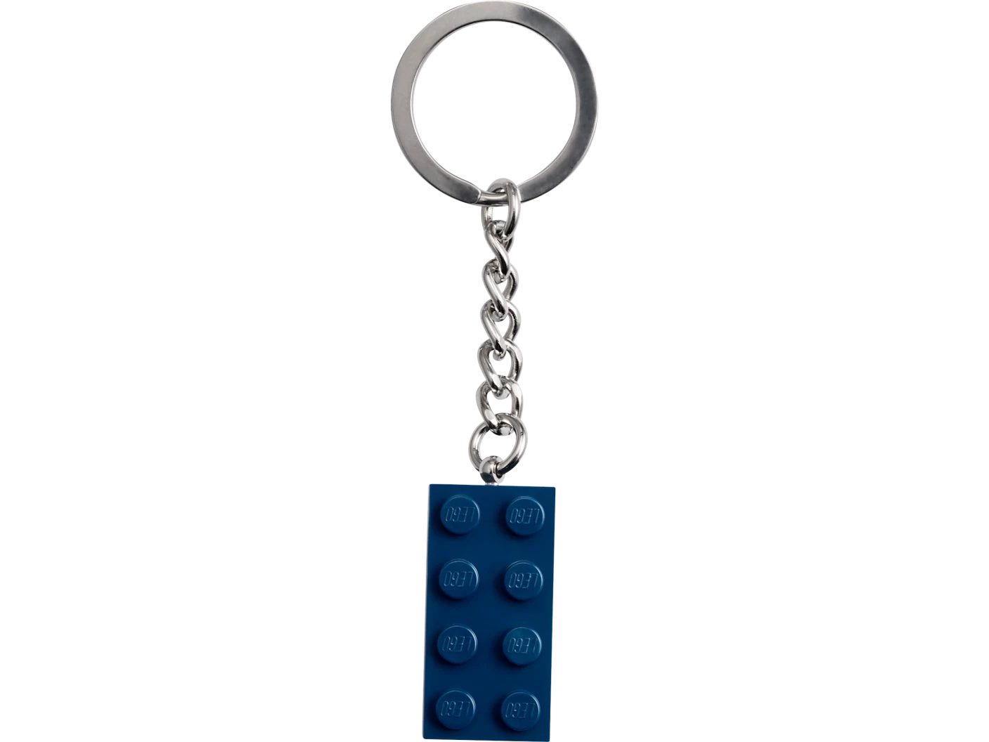 Oceaanblauwe 2x4 sleutelhanger