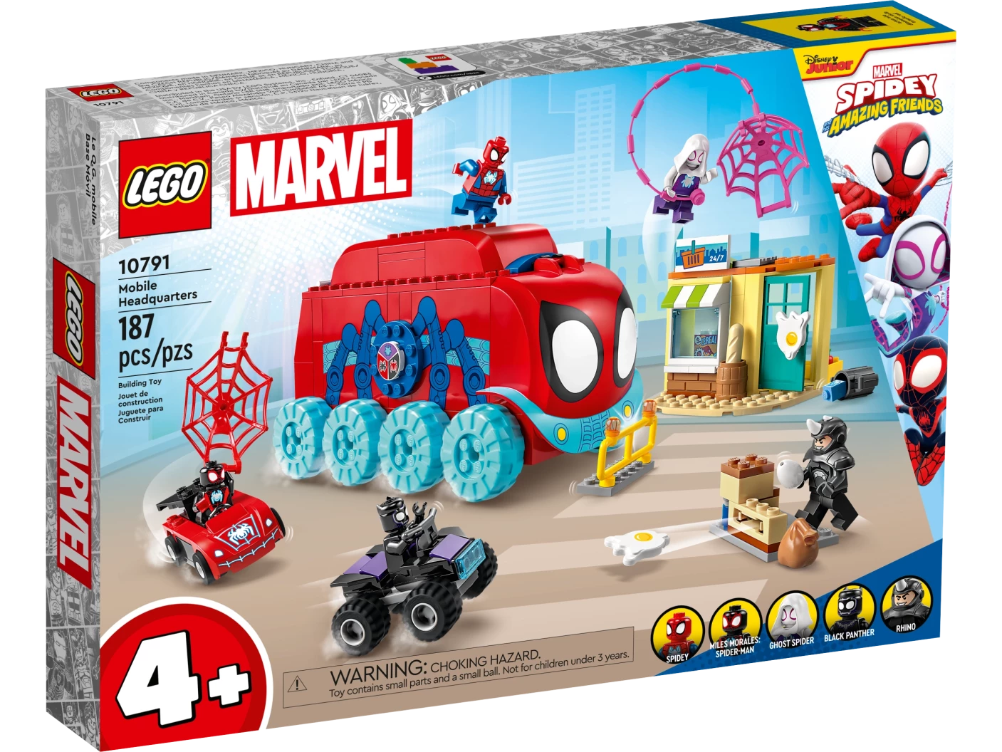 Het mobiele hoofdkwartier van Team Spidey