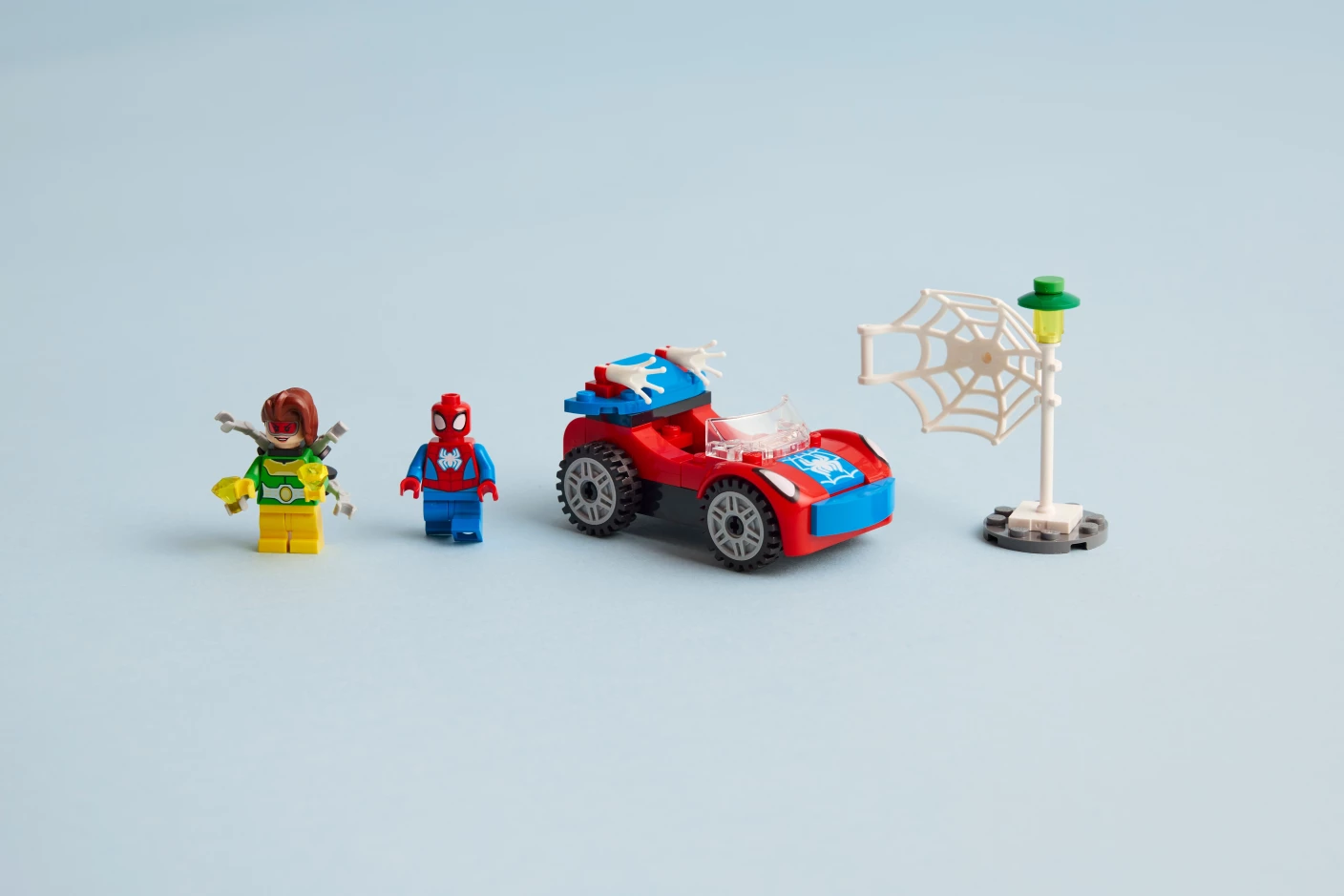 Spider-Man’s auto en Doc Ock