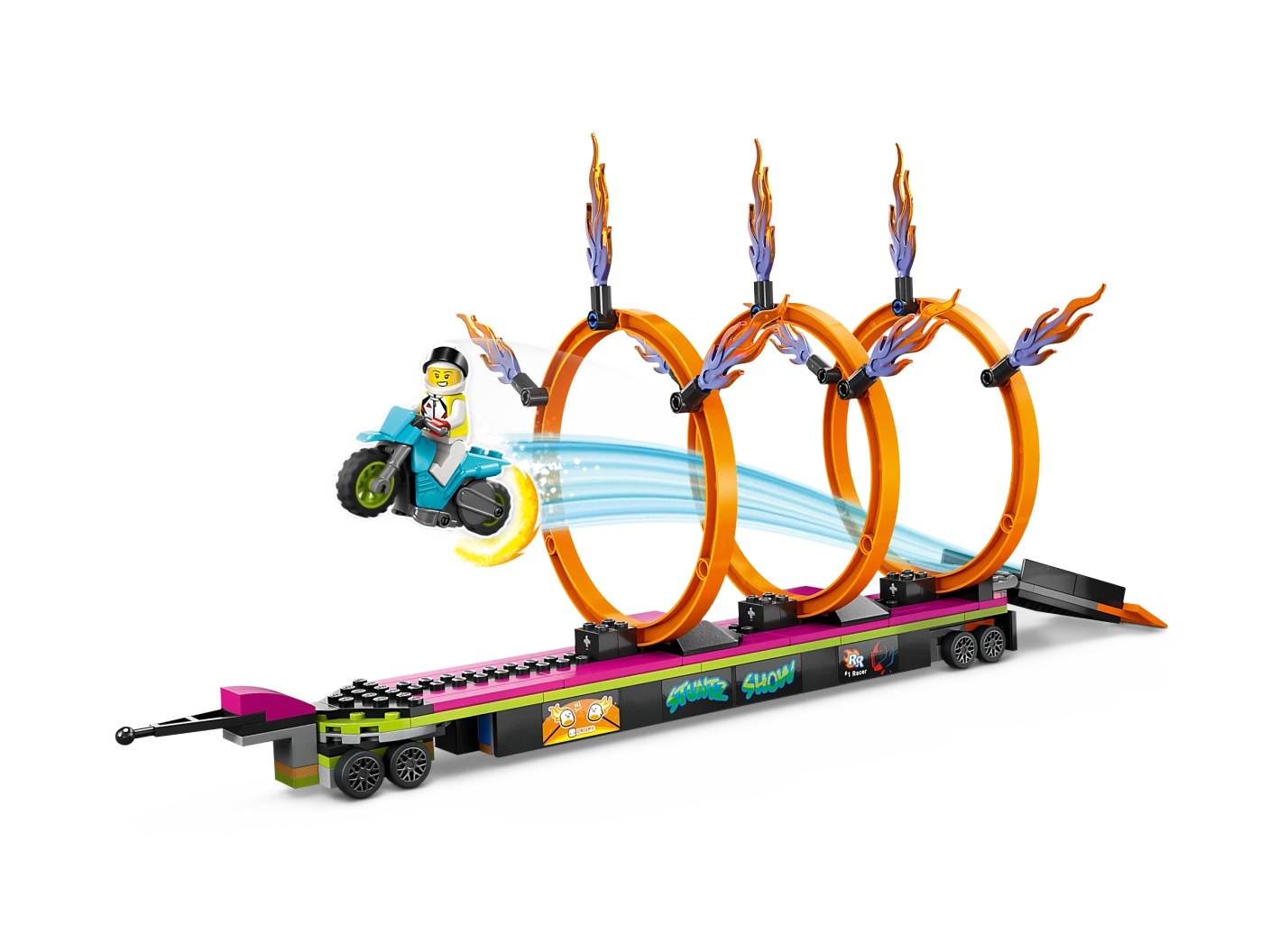 Stunttruck & Ring of Fire-uitdaging
