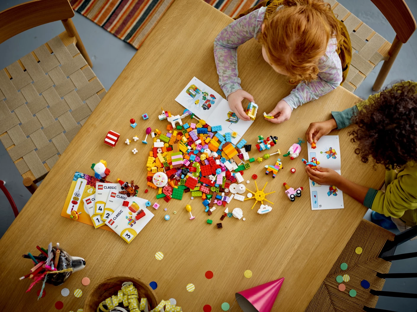 Creatieve feestset