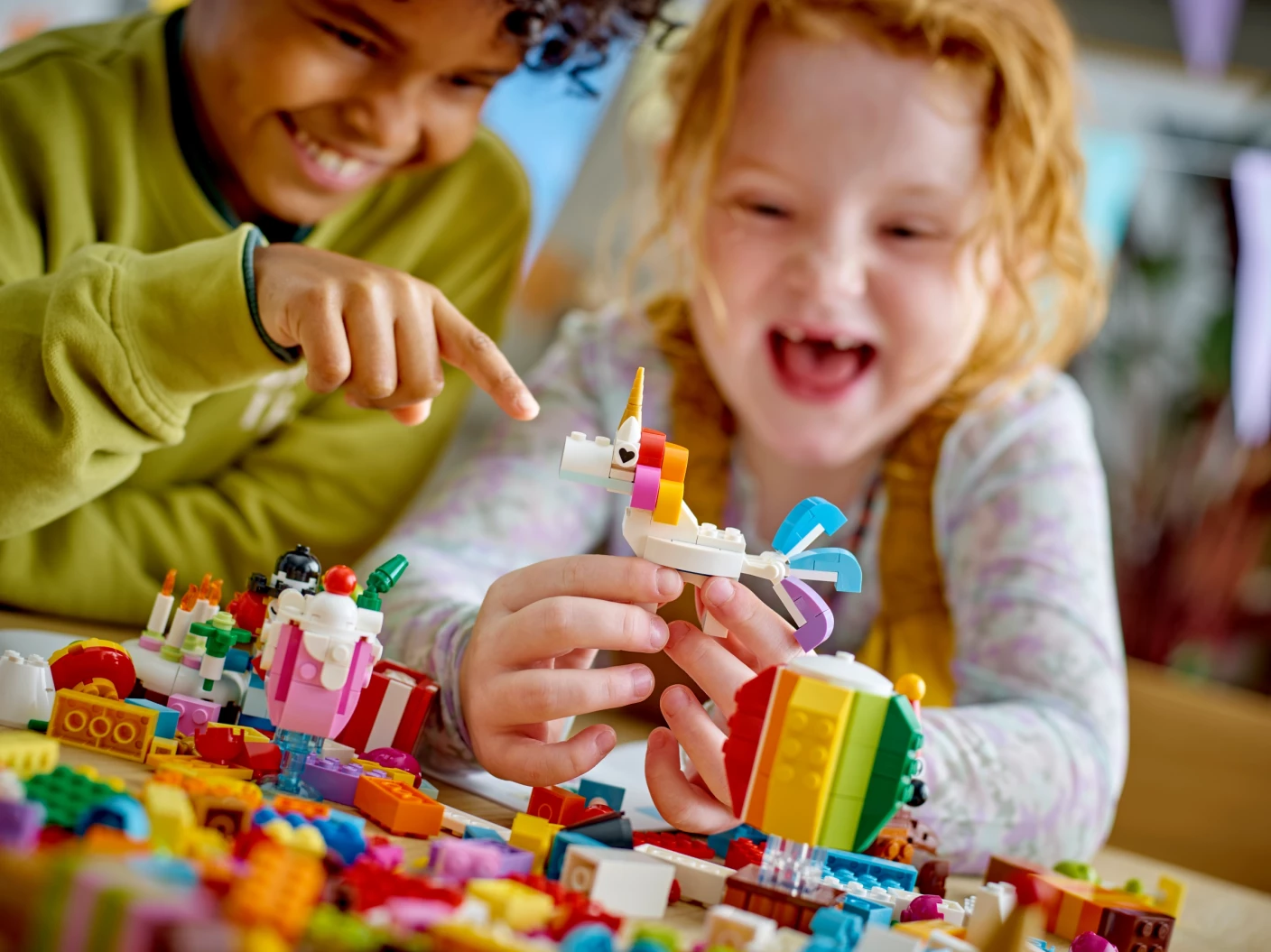 Creatieve feestset