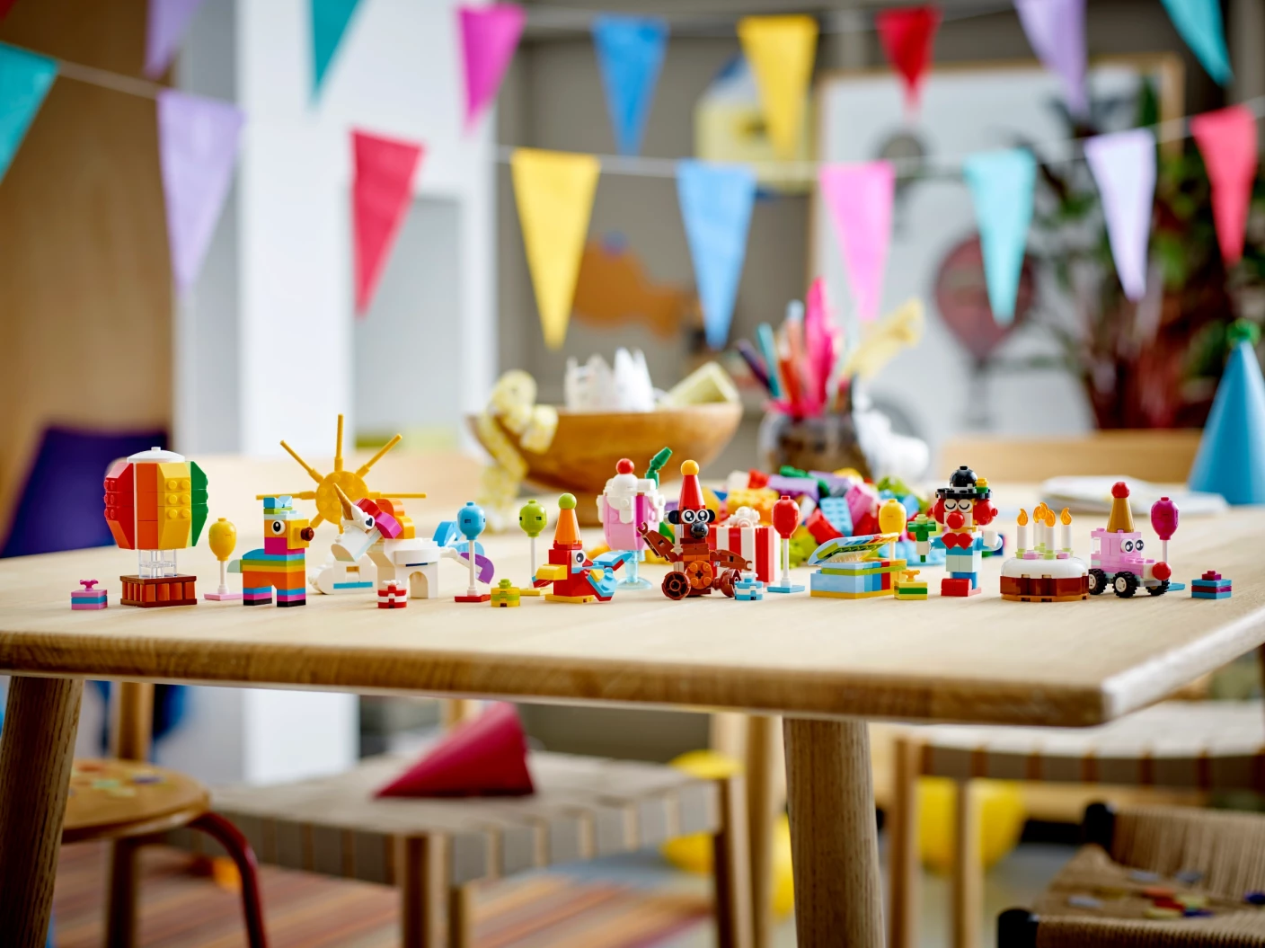 Creatieve feestset