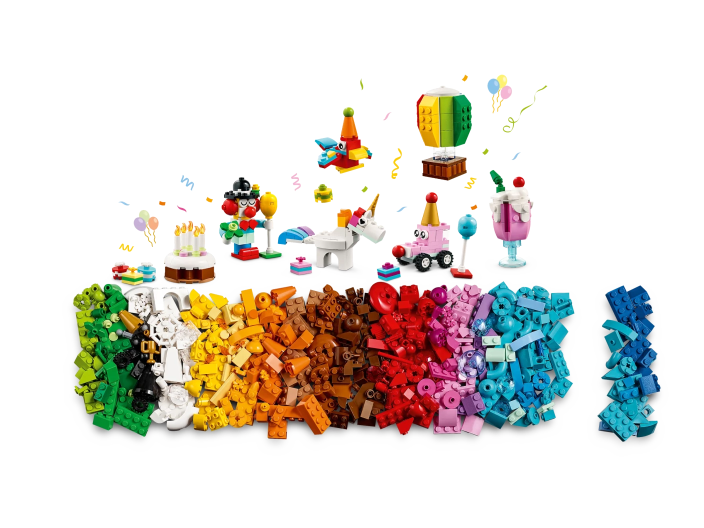 Creatieve feestset