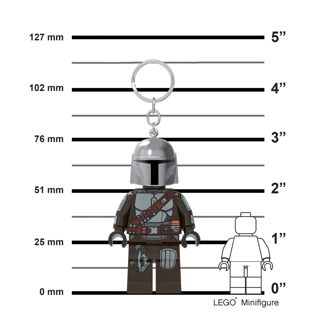 De Mandalorian™ sleutellampje