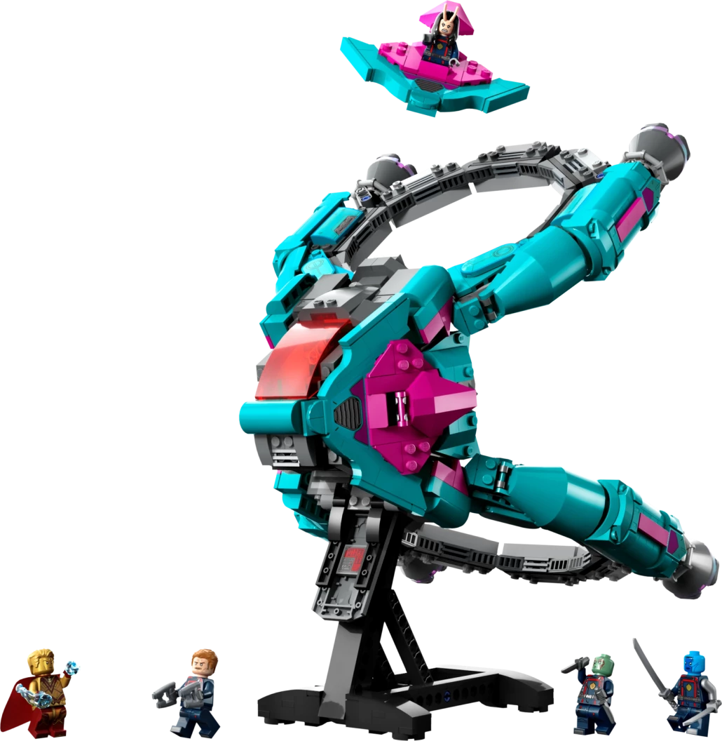 Het schip van de nieuwe Guardians