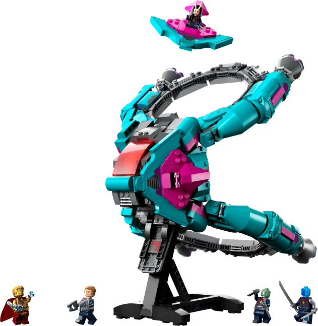 Het schip van de nieuwe Guardians