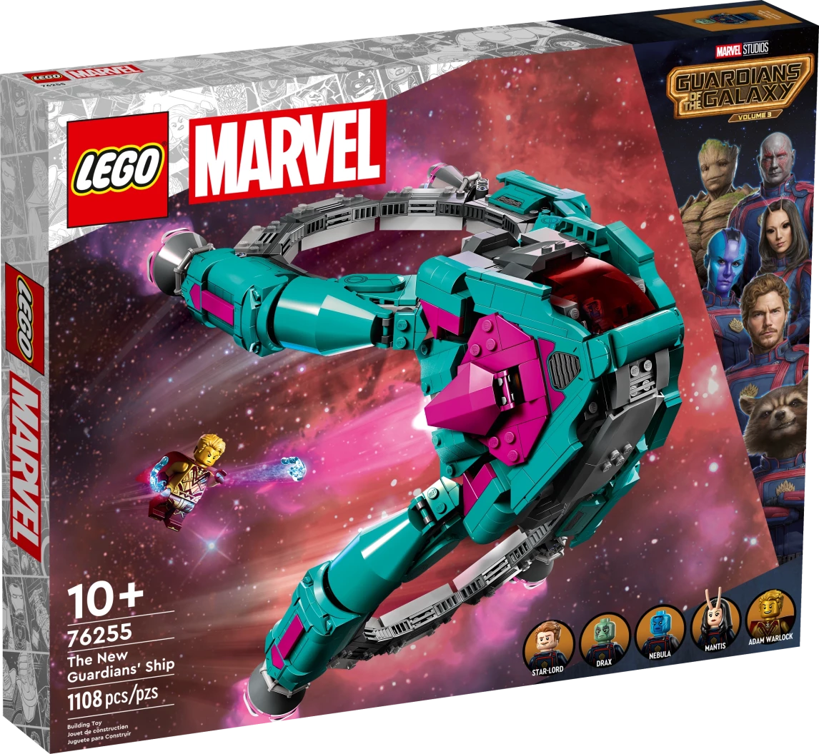 Het schip van de nieuwe Guardians