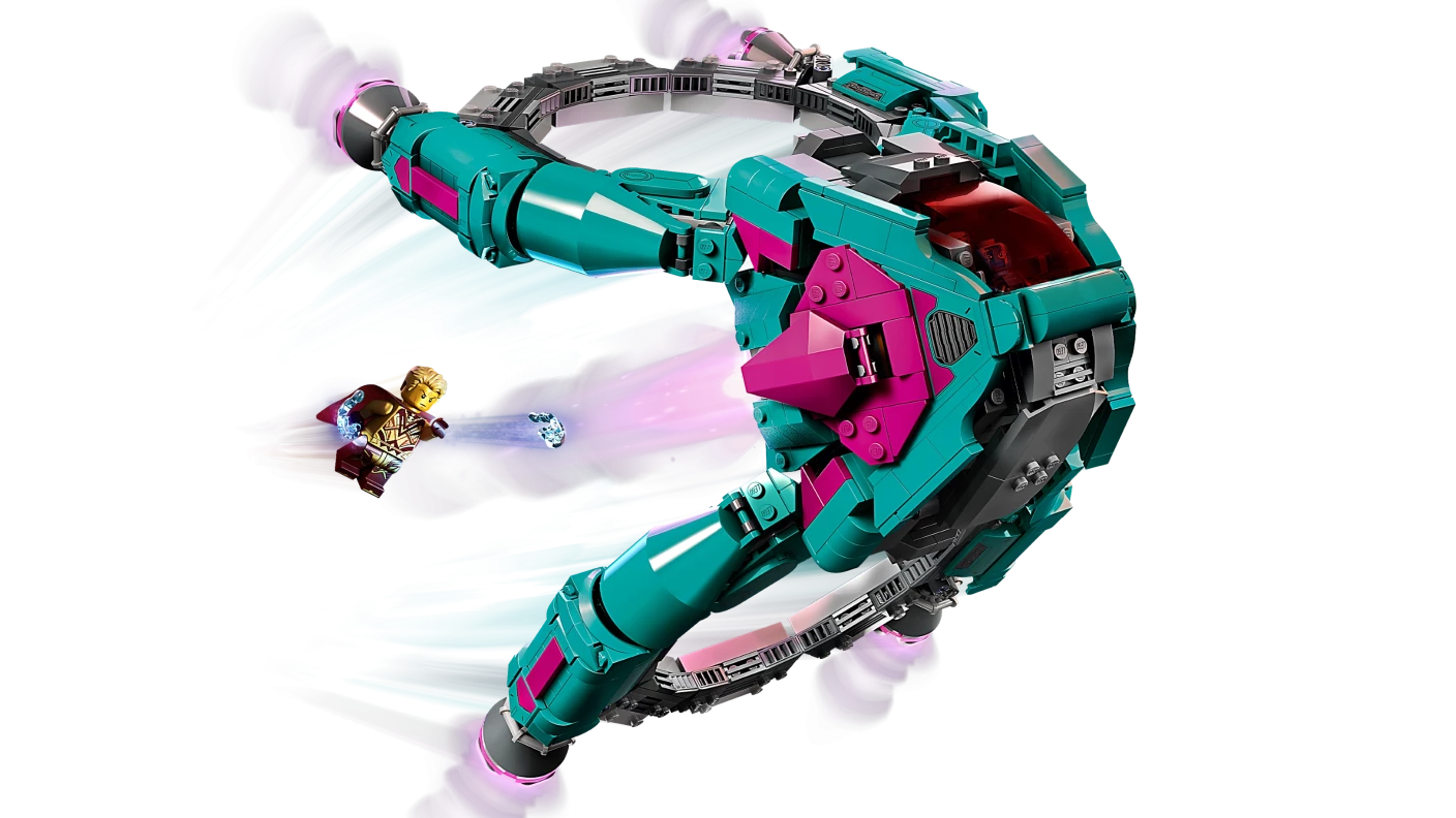 Het schip van de nieuwe Guardians