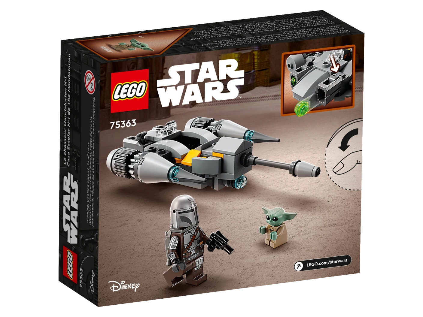 De Mandalorian N-1 Starfighter™ Microfighter