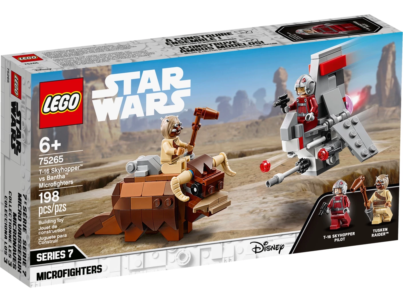 T-16 Skyhopper™ vs. Bantha™ Microfighters