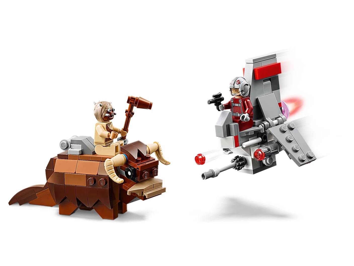 T-16 Skyhopper™ vs. Bantha™ Microfighters