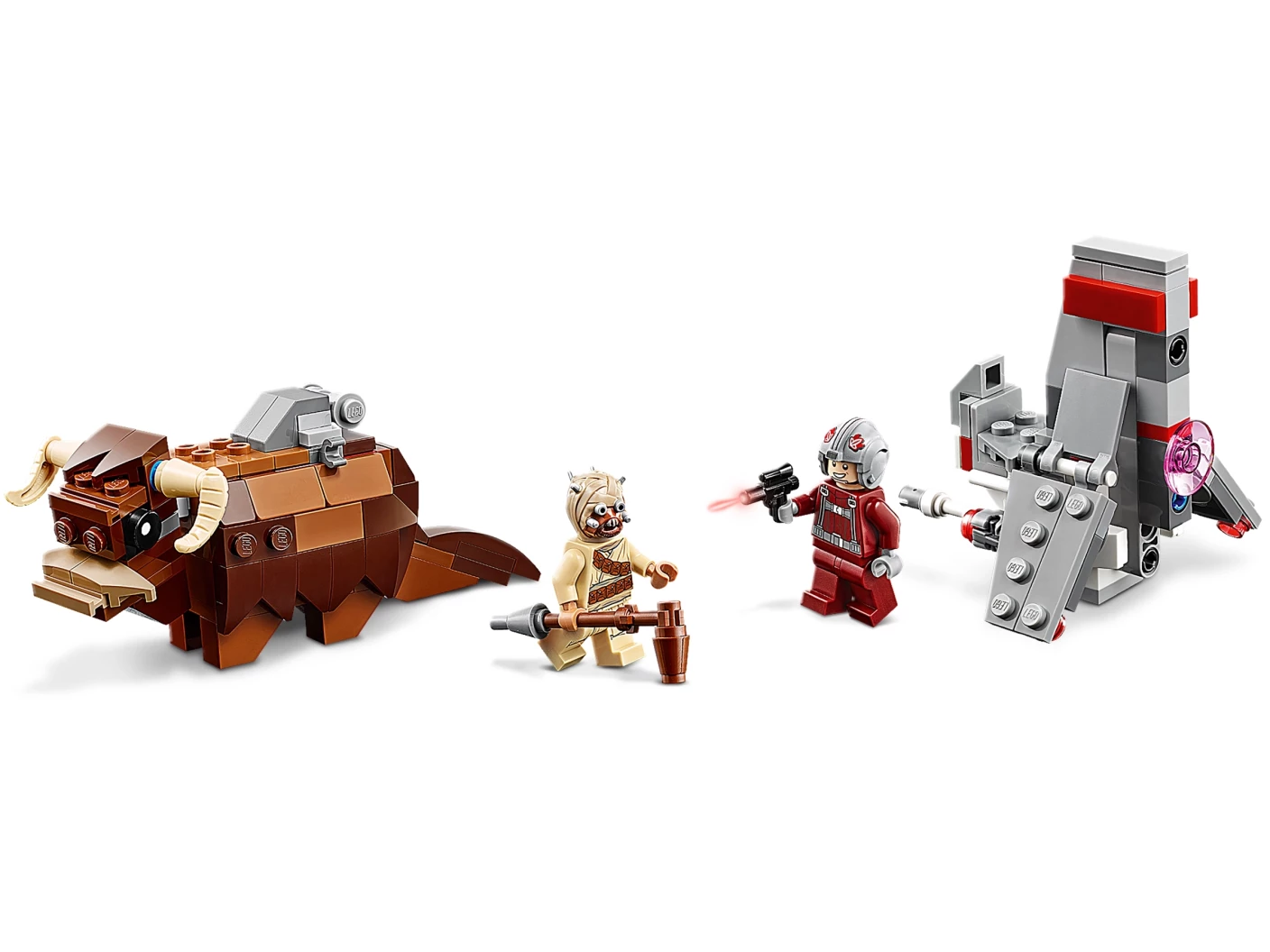 T-16 Skyhopper™ vs. Bantha™ Microfighters