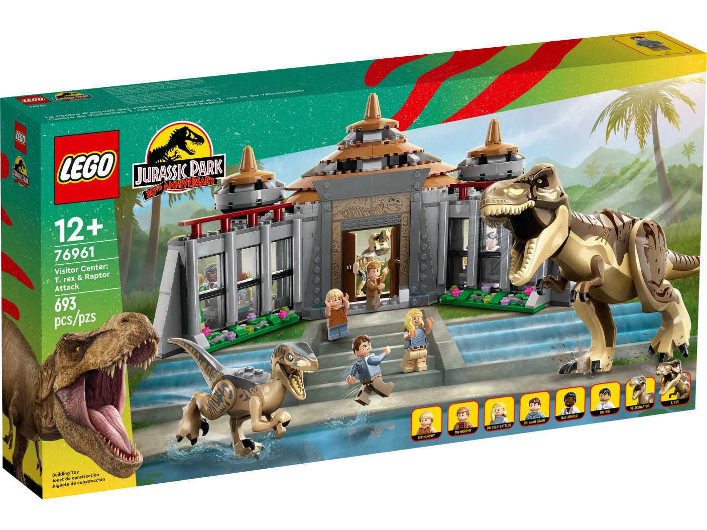Bezoekerscentrum: T. rex & raptor aanval