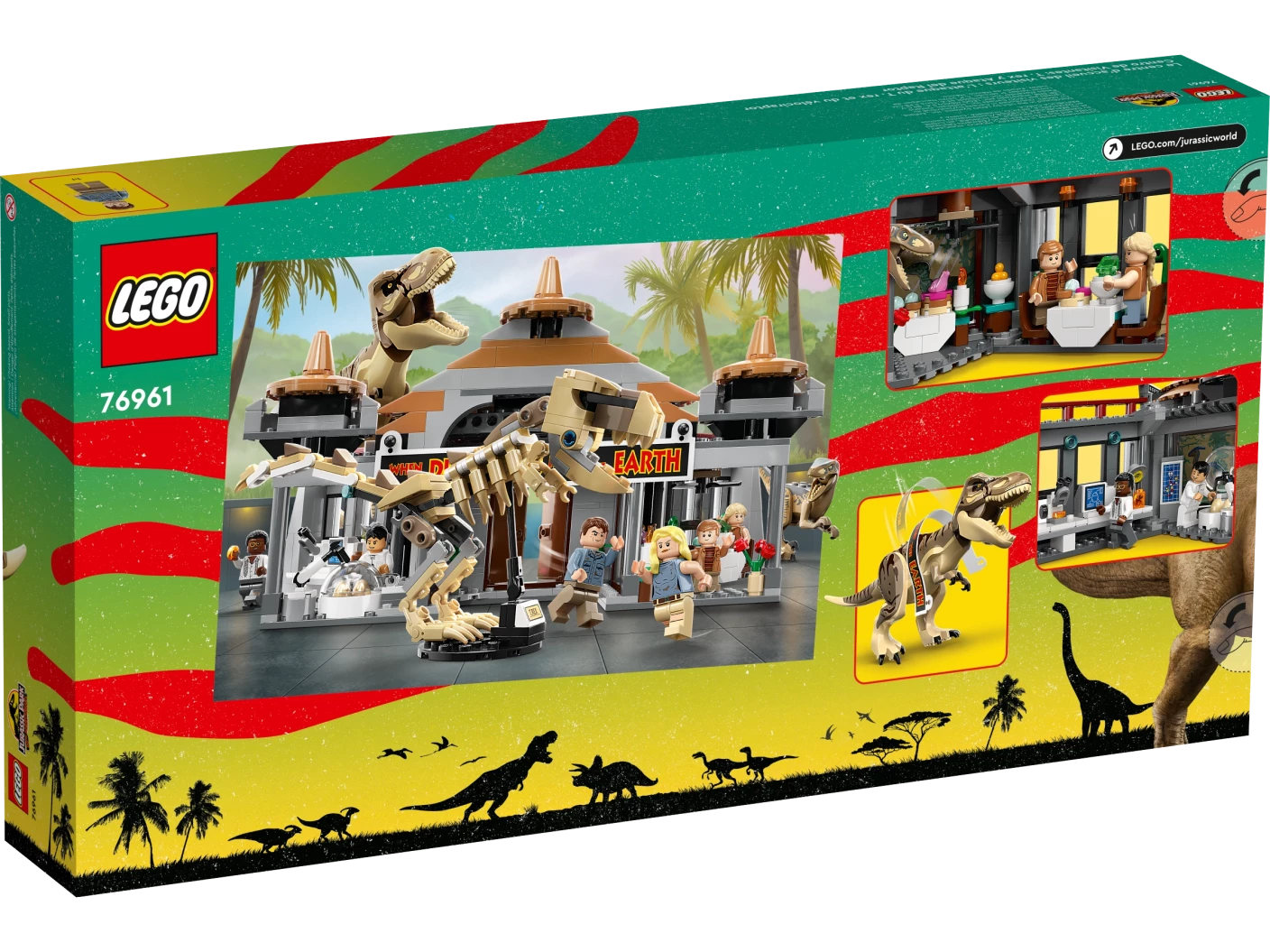 Bezoekerscentrum: T. rex & raptor aanval