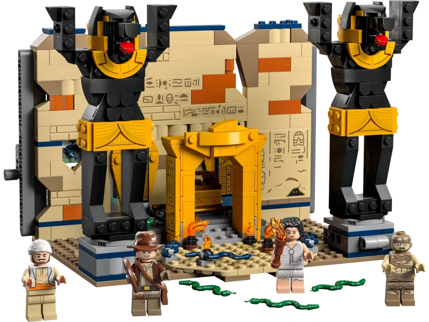 Ontsnapping uit de verborgen tombe