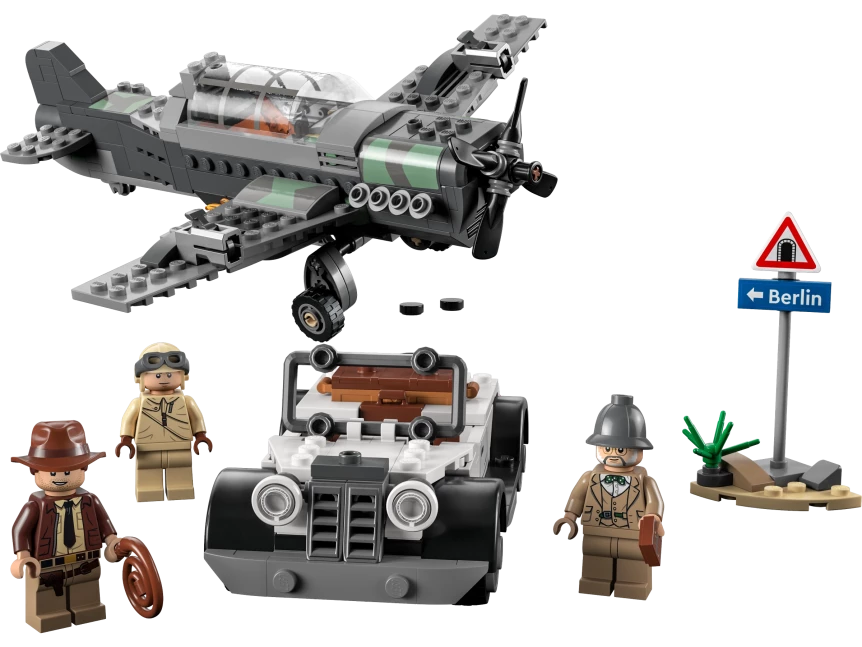 Gevechtsvliegtuig achtervolging