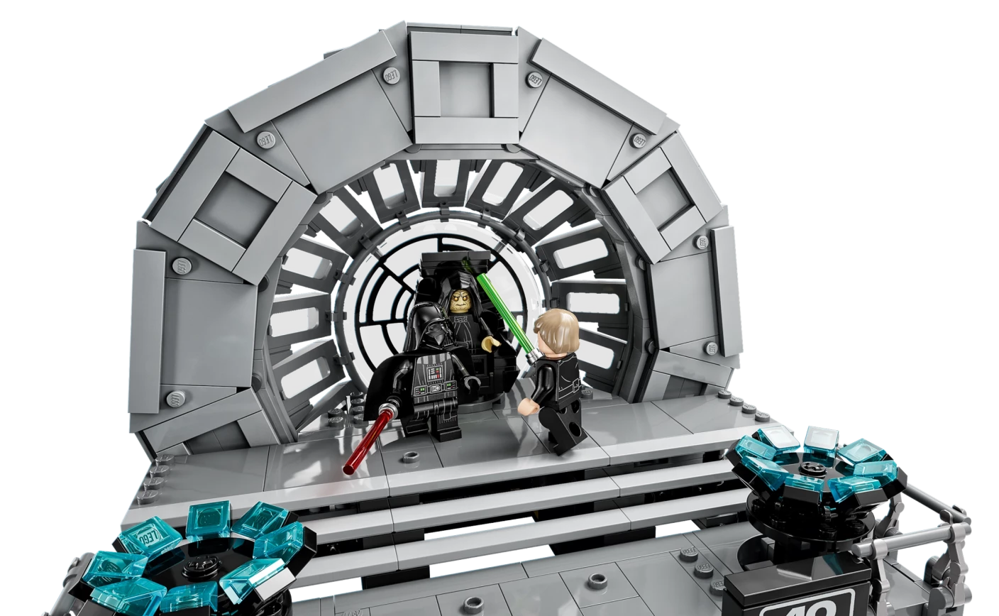 Troonzaal van de keizer diorama