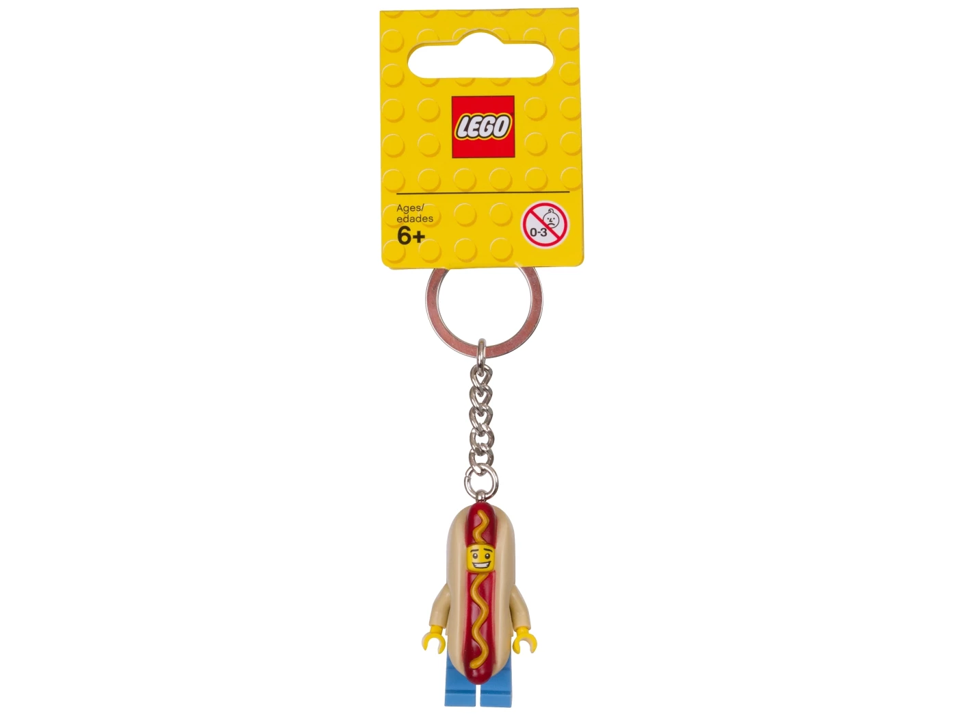 Hotdogverkoper sleutelhanger
