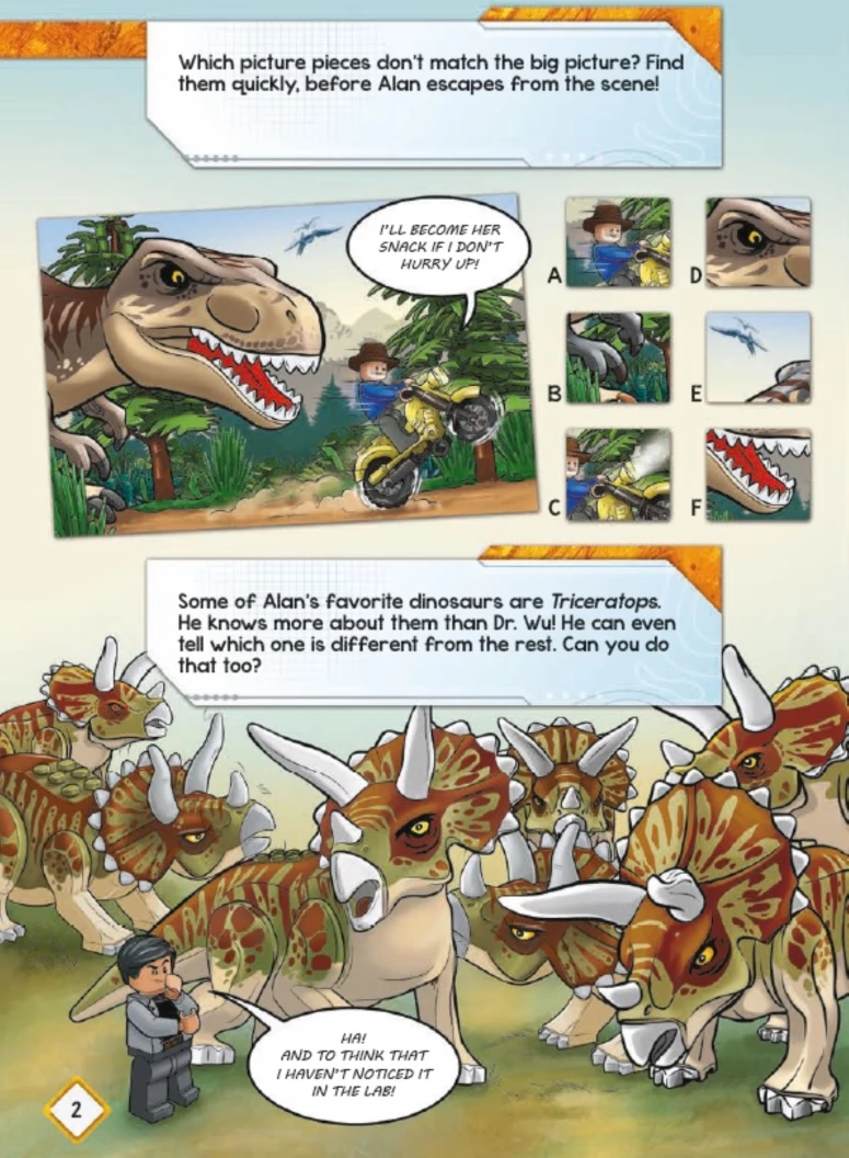 Alan Grant's Missions