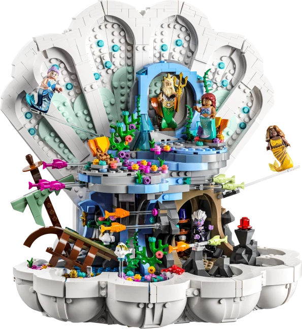 De Kleine Zeemeermin koninklijke schelp