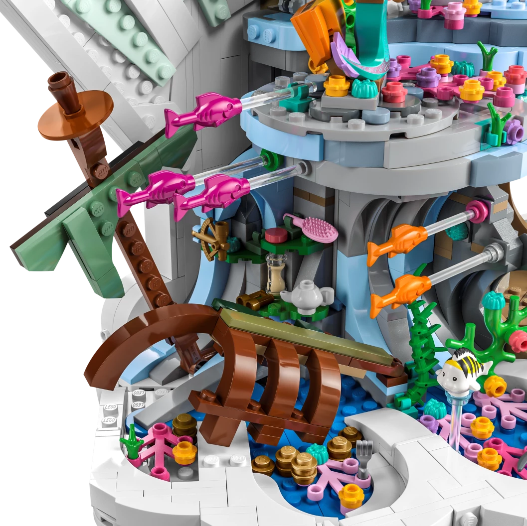 De Kleine Zeemeermin koninklijke schelp