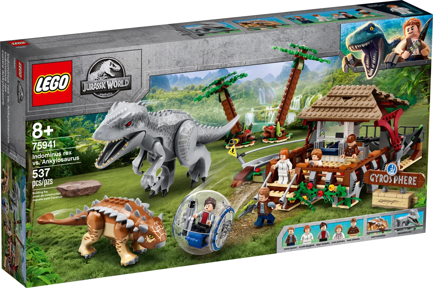 Indominus Rex vs. Ankylosaurus​
