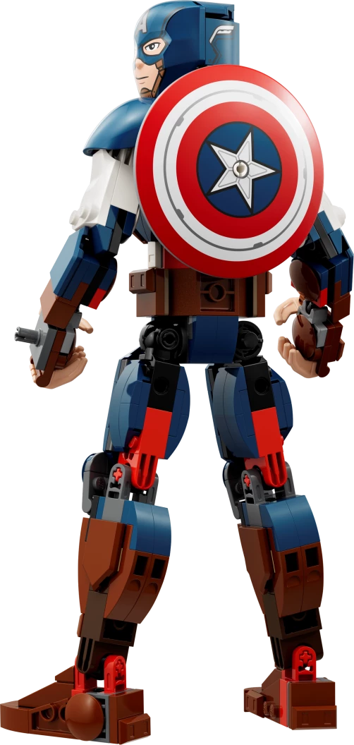 Captain America bouwfiguur