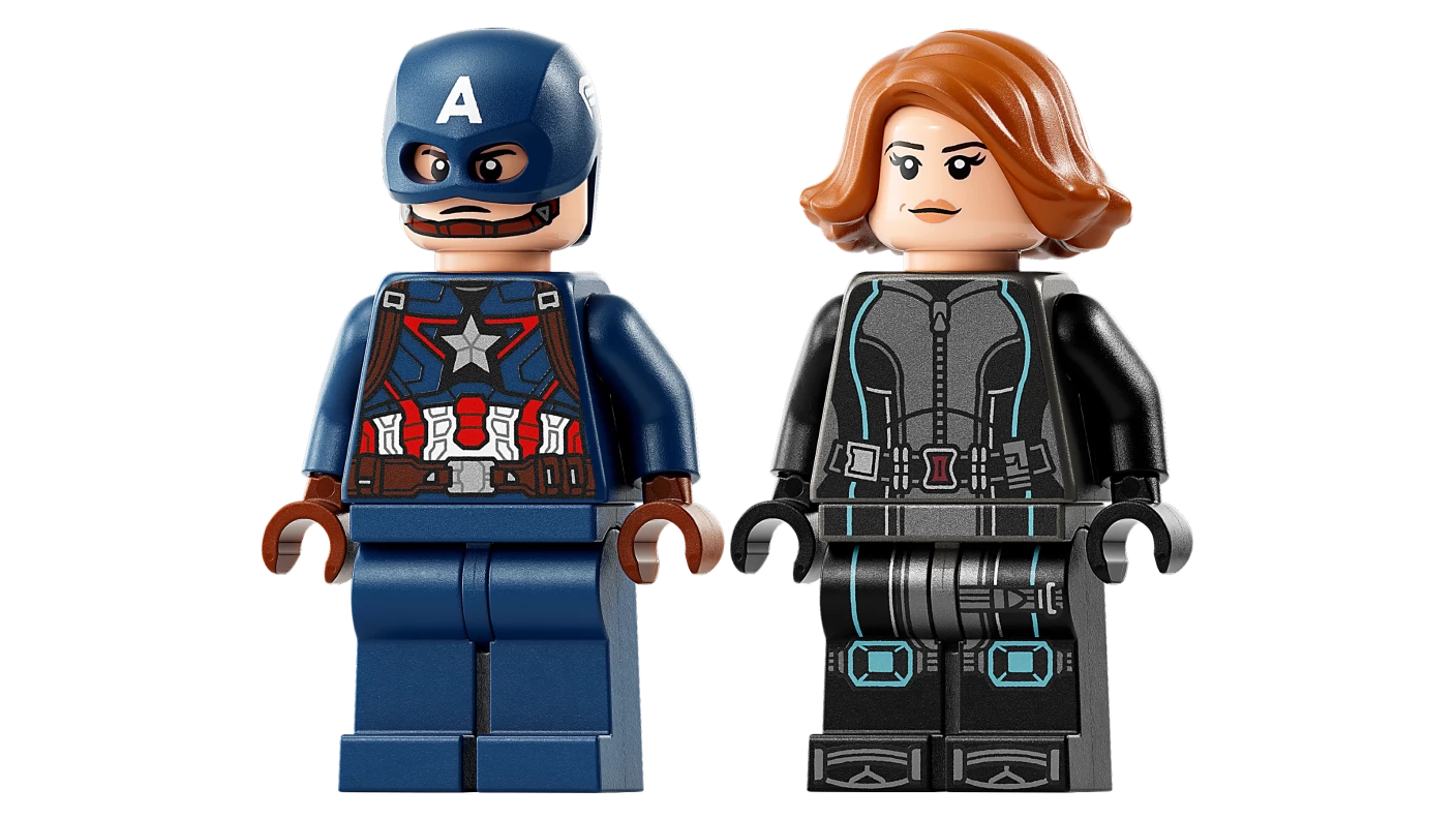 Black Widow & Captain America motoren
